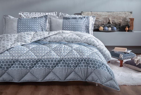 Malin Blauw Slaapset Eenpersoons