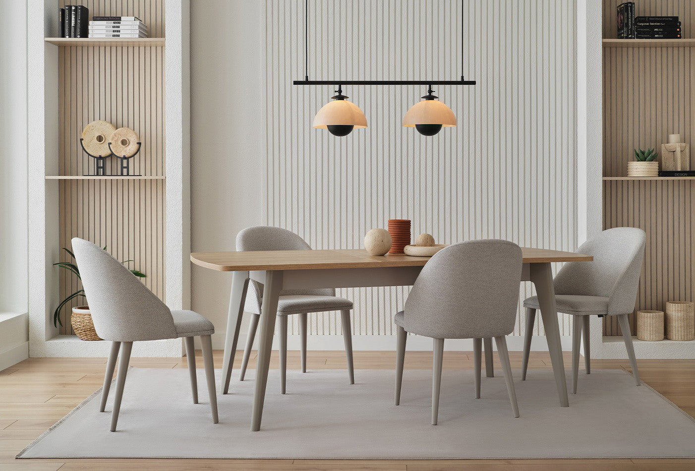 Cante Eettafel Uitschuifbaar 160-200x90 cm