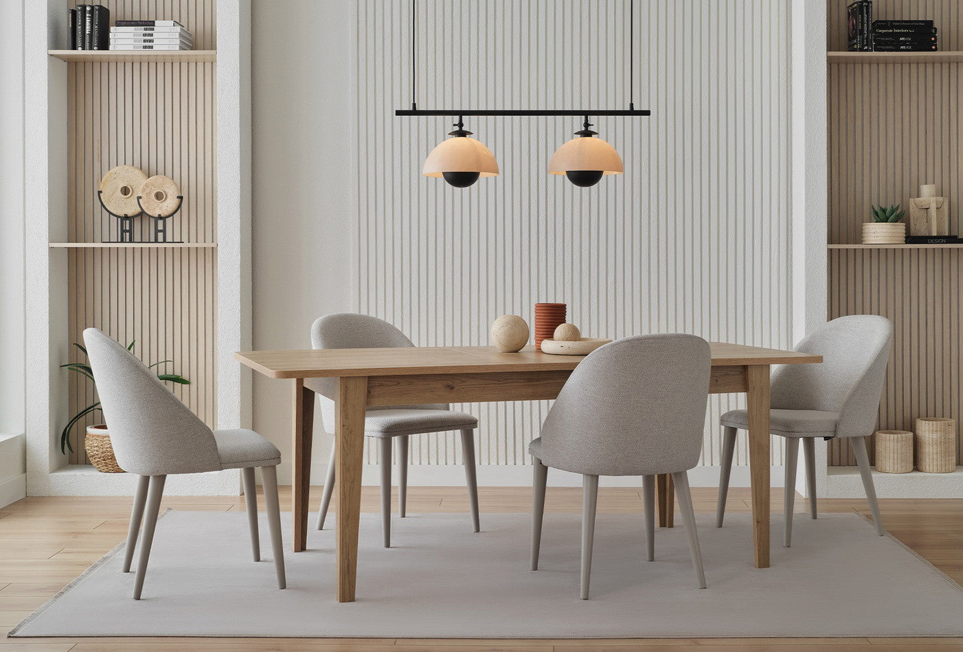 Cante Eettafel Uitschuifbaar 160-200x90 cm - foto 3
