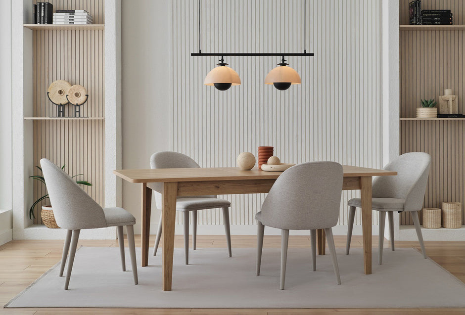 Cante Eettafel Uitschuifbaar 160-200X90 Cm