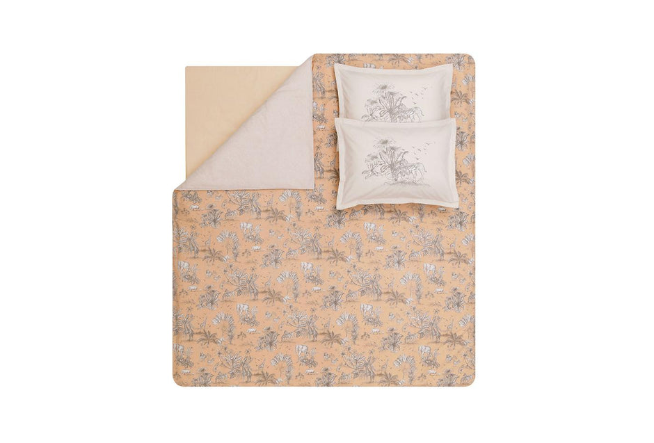 Aster Zalm Pique-set Eenpersoons