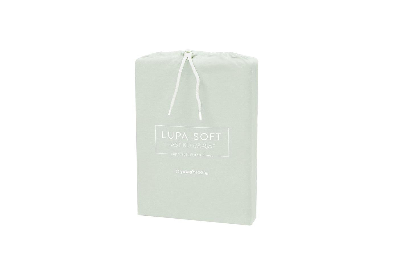 Lupa Soft Saliegroen Hoeslaken Eenpersoons - foto 3