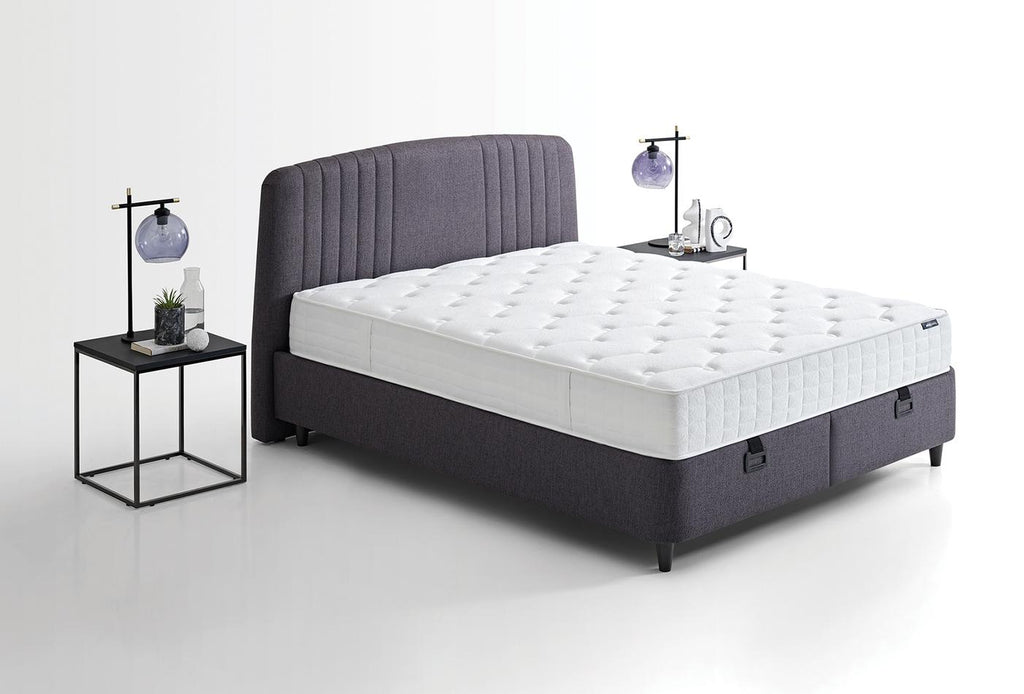 Silver Therapy Bed Boxspring met hoofdbord 90x190 cm Antraciet - foto 6