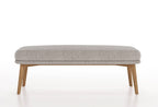 Marsana Bank Beige Geweven stof - foto 4