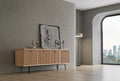 Austin Dressoir Licht OAK kleur 2085X80 cm
