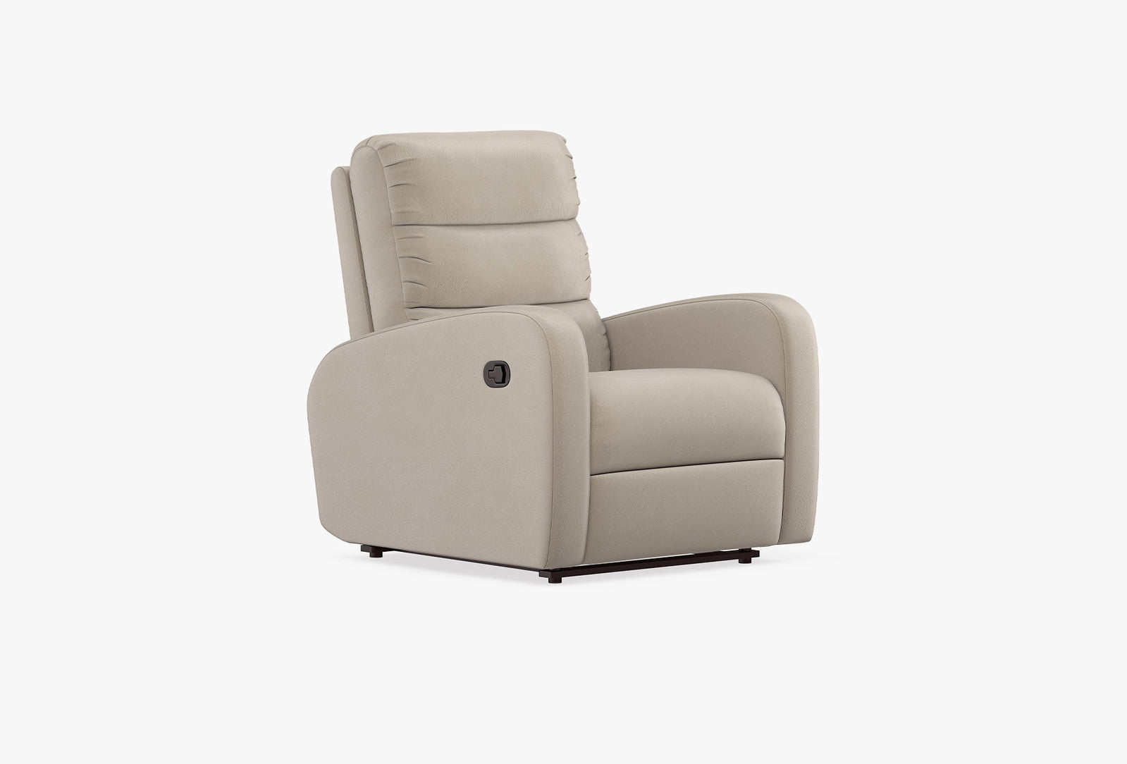 Enric TV Fauteuil Handbediend Mohair Taupe - foto 2