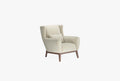 Netha Fauteuil Mohair Creme