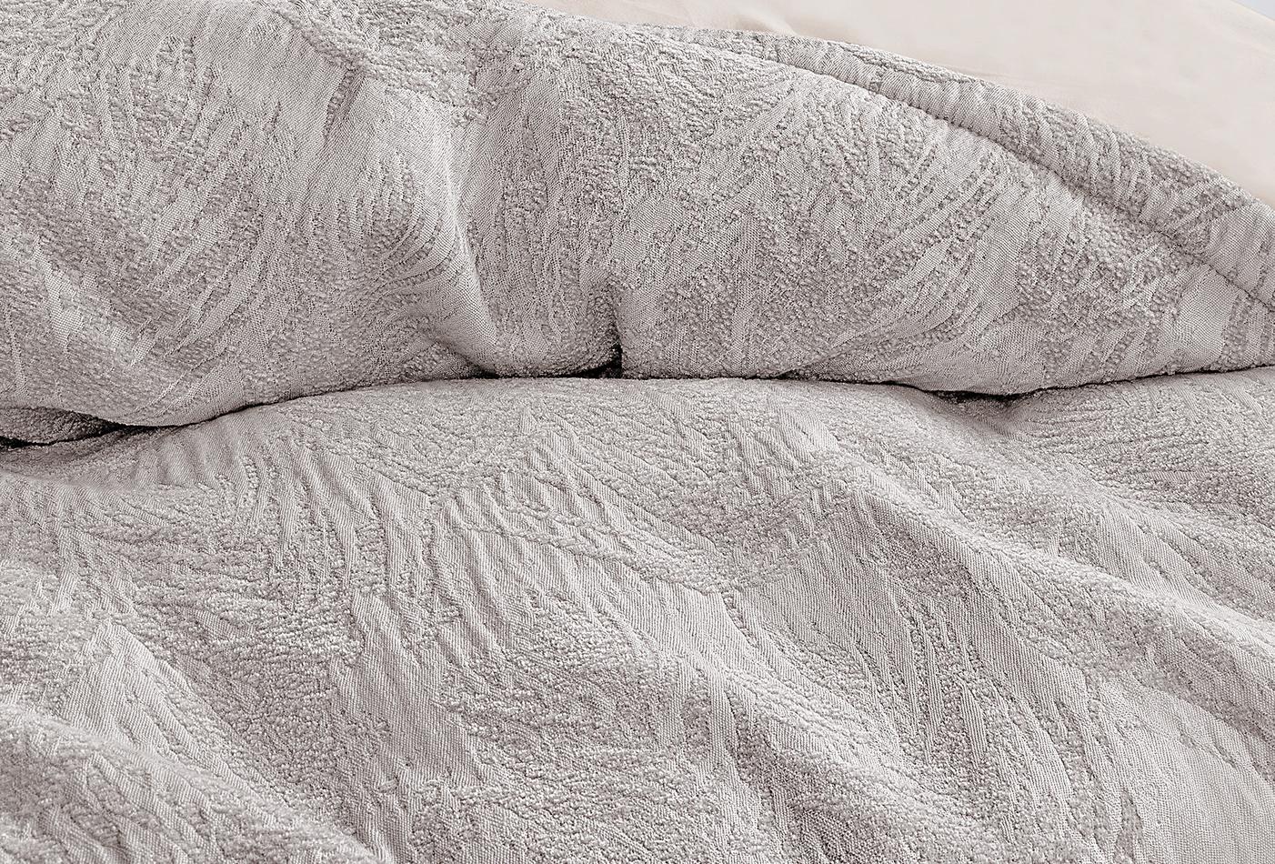 Ella Taupe Bed Sprei Seti Tweepersoons - foto 6