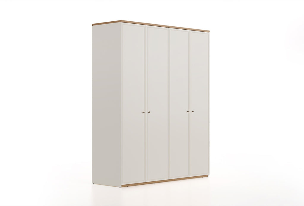 Marsana Kledingkast 4-deurs 181x222 cm - foto 3