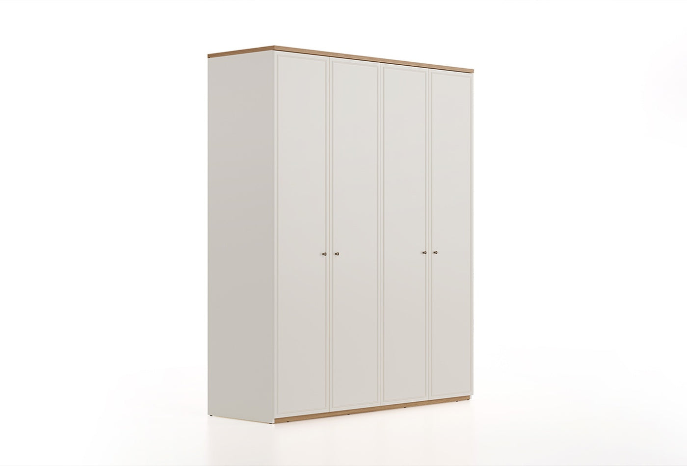 Marsana Kledingkast 4-deurs 181x222 cm - foto 3