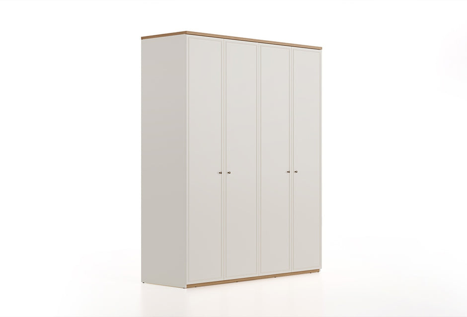 Marsana Kledingkast 4-deurs 181X222 Cm