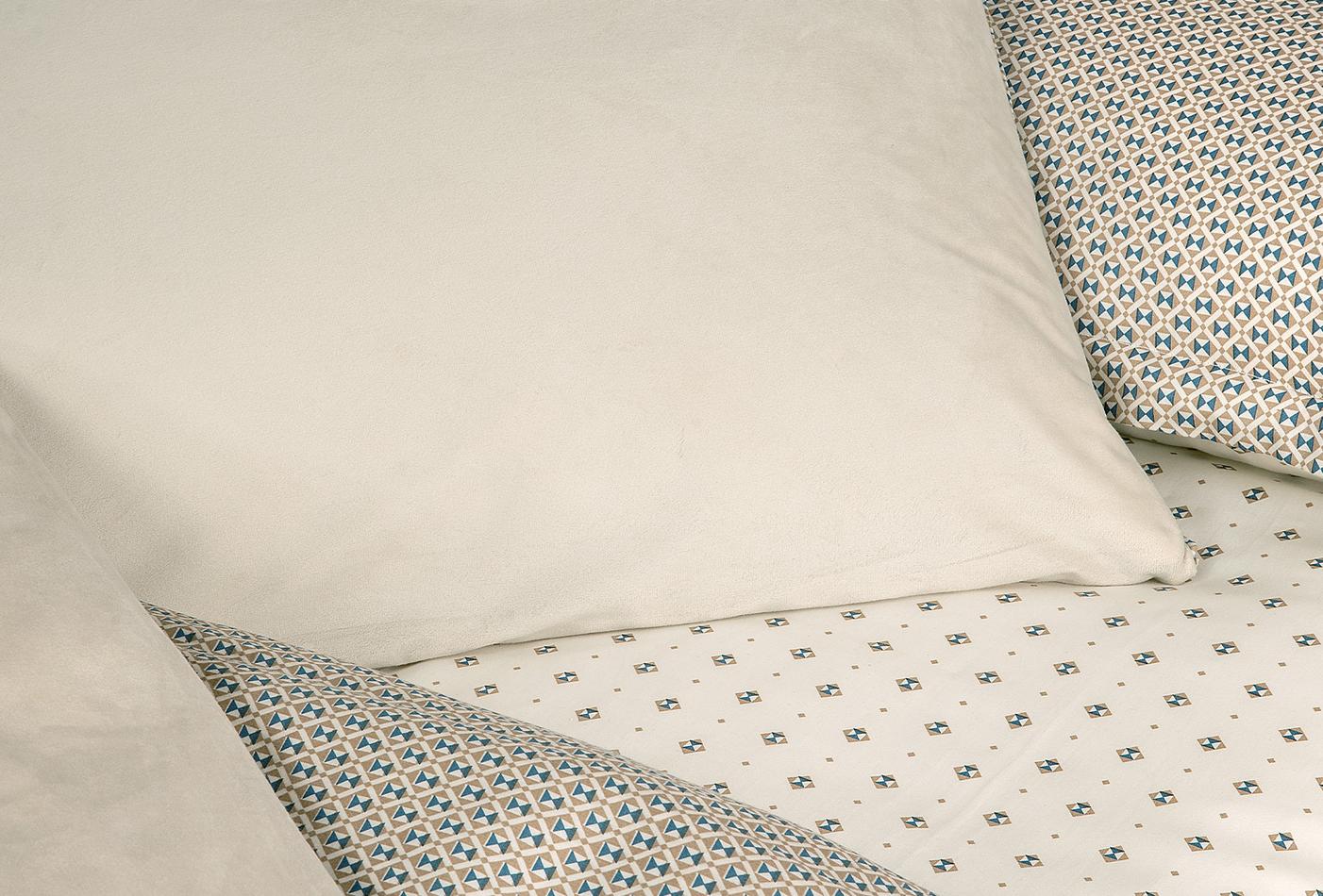 Charme Uberto Beige Fluweel Saten Dekbedovertrekset Tweepersoons - foto 4