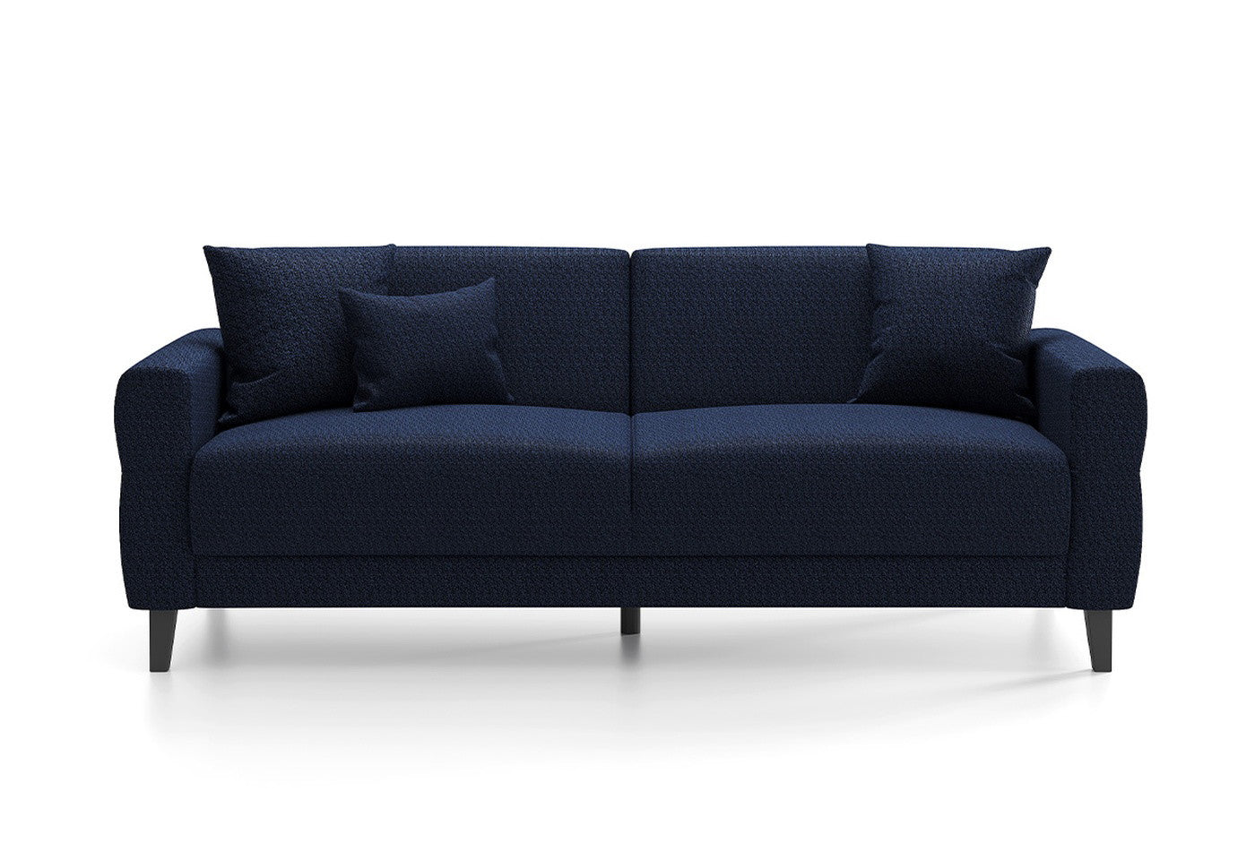 Astera Plus 3-Zitsbank met slaapfunctieLinnen geweven Marineblauw - foto 6