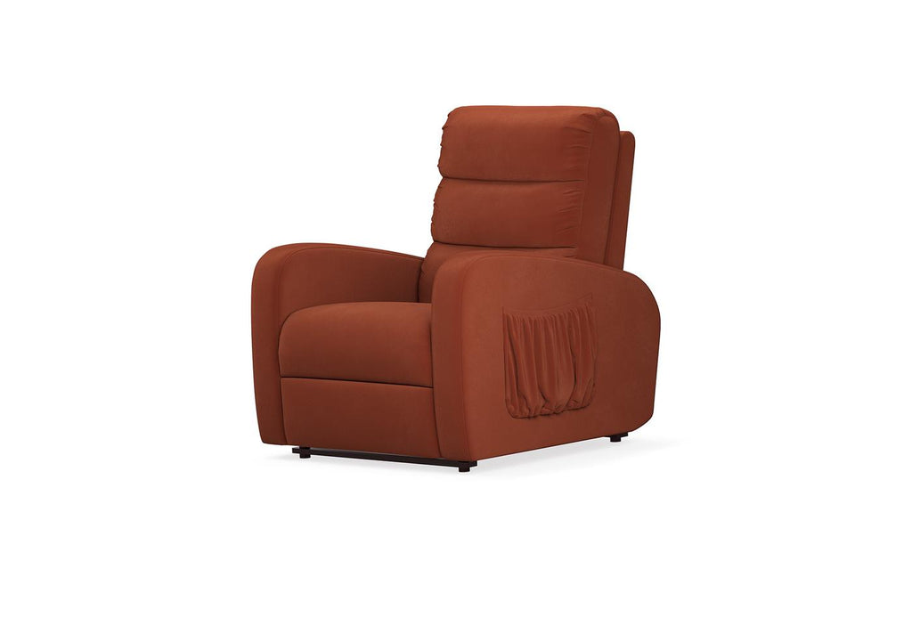 Enric Manuel mechanisme 1-zits Bank Mohair Oranje - foto 4