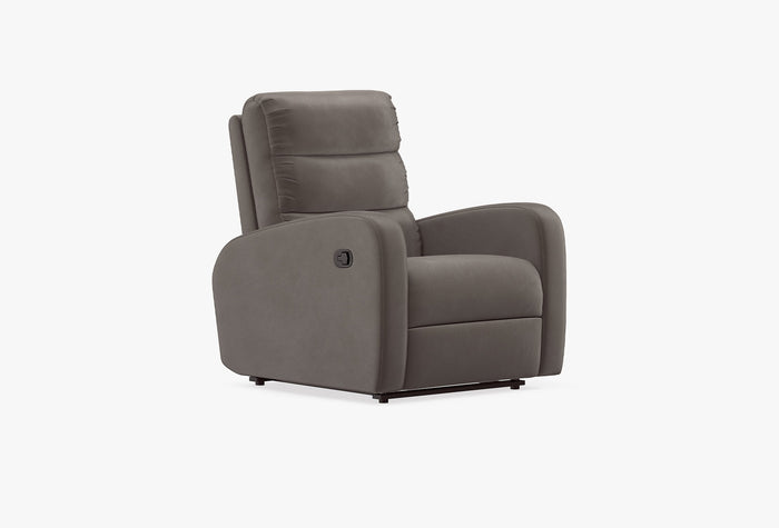 Enric TV Fauteuil Handbediend Mohair 11711 Donkergrijs