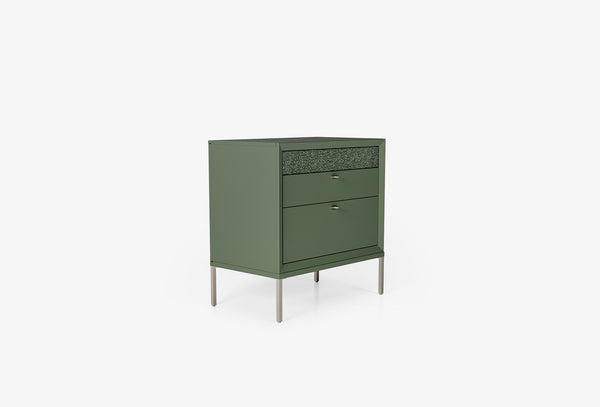 Fit Flex 3 met lades op poten Module Groen 80X82