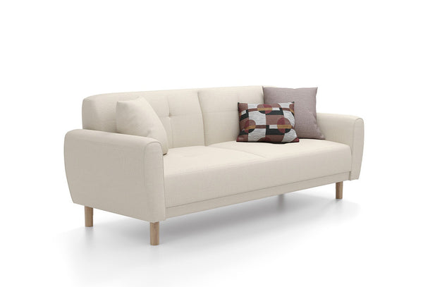 Aldea Bankstel Linnen geweven 13005 Creme