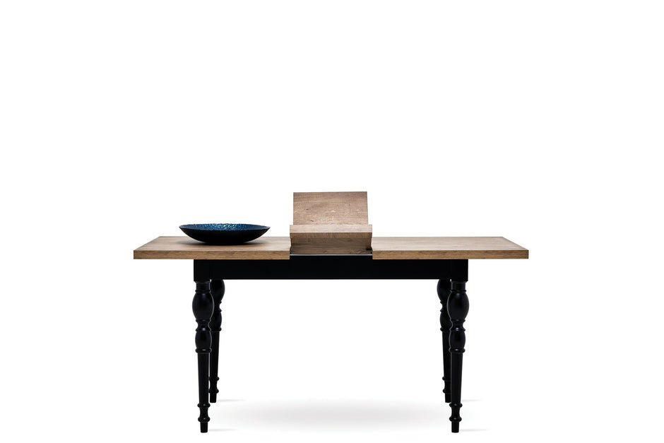 Tracy Eettafel 127 Zwart 161X79 Cm