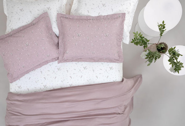 Ramona Pruim Bambu Pique-set Eenpersoons