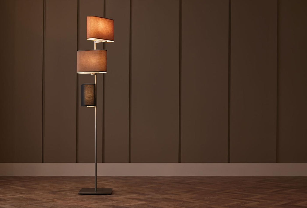 Linen Vloerlamp 3-lichts Meerkleurig - foto 3