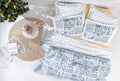 Merida Blauw Pique Tk Eenpersoons