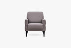 Astera Fauteuil Linnen geweven Lichtgrijs - foto 2