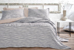 Joelle Grijs Bed Sprei Seti Tweepersoons