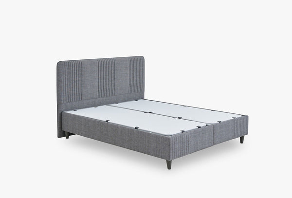 Wool Sense Boxspring met hoofdbord Donker Grijs