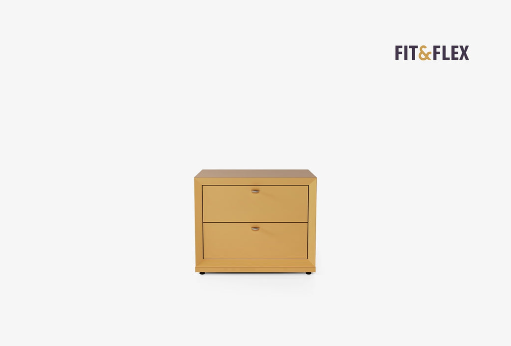 Fit Flex 2 met lades met basis Module Geel 60x49