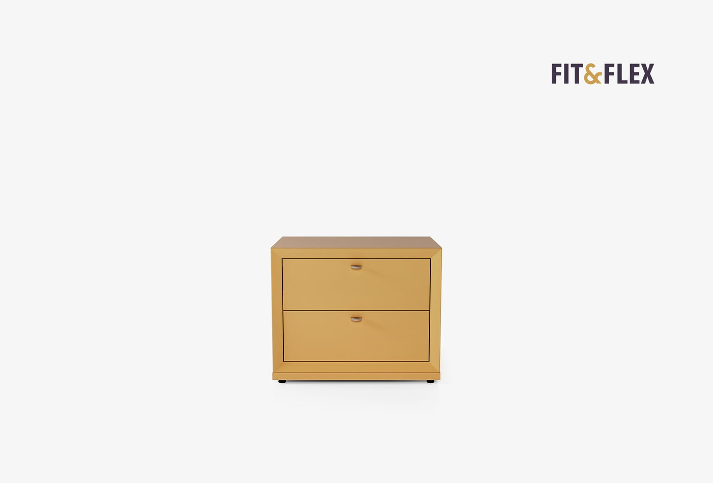 Fit Flex 2 met lades met basis Module Geel 60x49