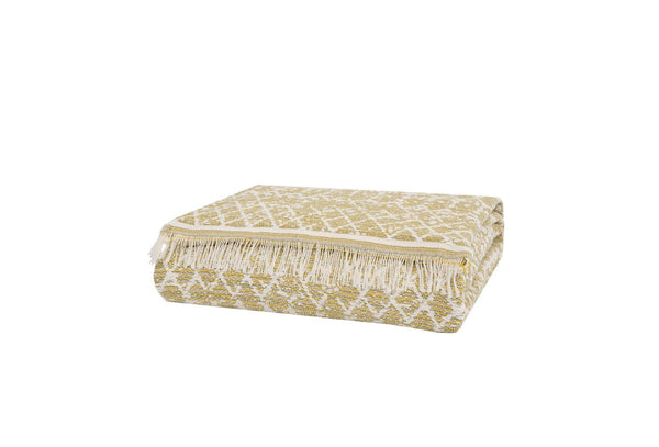 Zion Safran Bed Sprei Eenpersoons