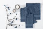 Essentials Navy Gasthanddoek 3-delig 30x50 cm
