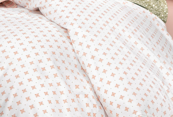 Mix Match Alfie Blush Dekbedovertrek Eenpersoons