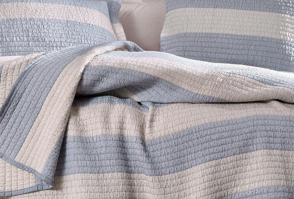 Bardie Indigo Bed Sprei Seti Eenpersoons
