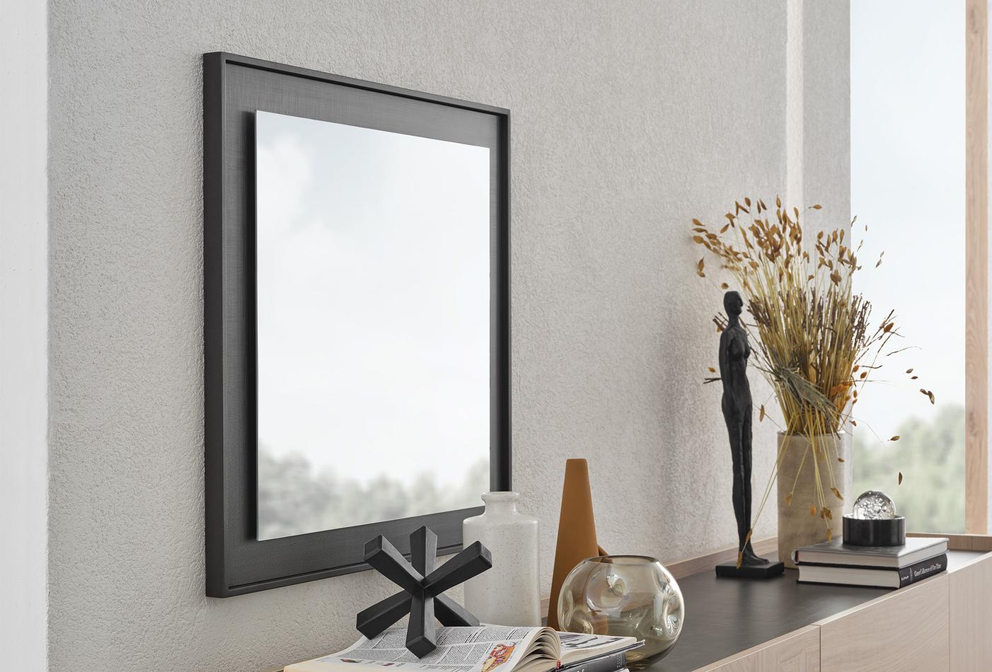 Terra Dressoir Ladekast Spiegel 70x70 cm