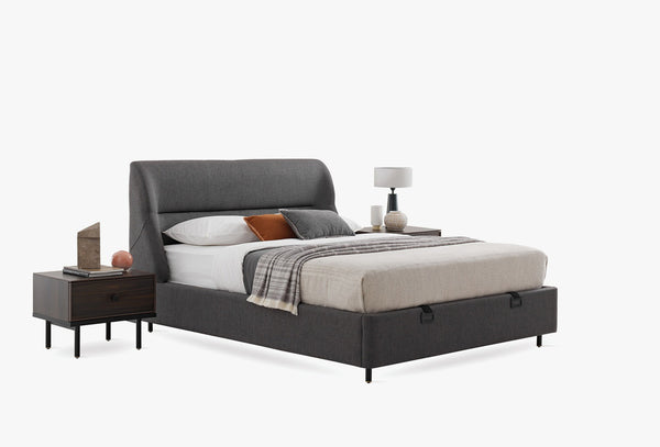 Parma Boxspring met hoofdbord 160X200 Cm 14210 Antraciet