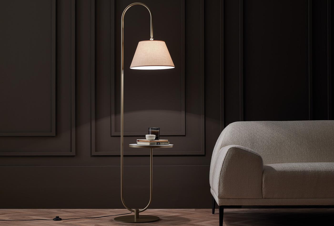 Epic Vloerlamp Beige - foto 3