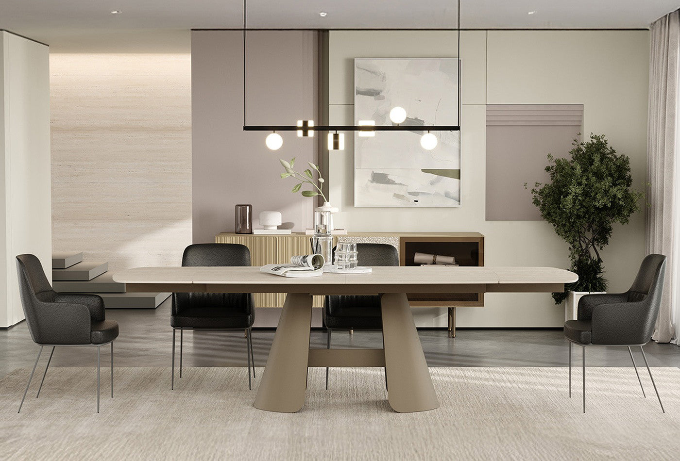 Salda Eettafel Uitschuifbaar 180 260x90 cm - foto 4