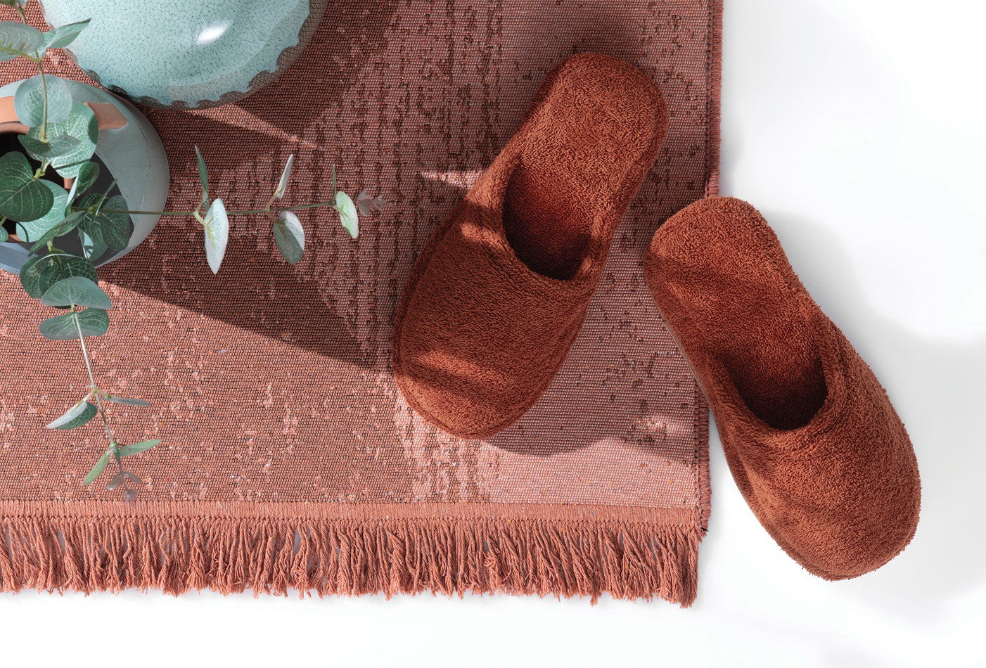 Essentials Terracotta Badkamer Slipper - foto 6