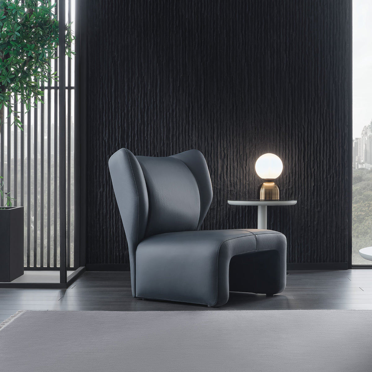 Fauteuil en bijzettafel van Enza Home