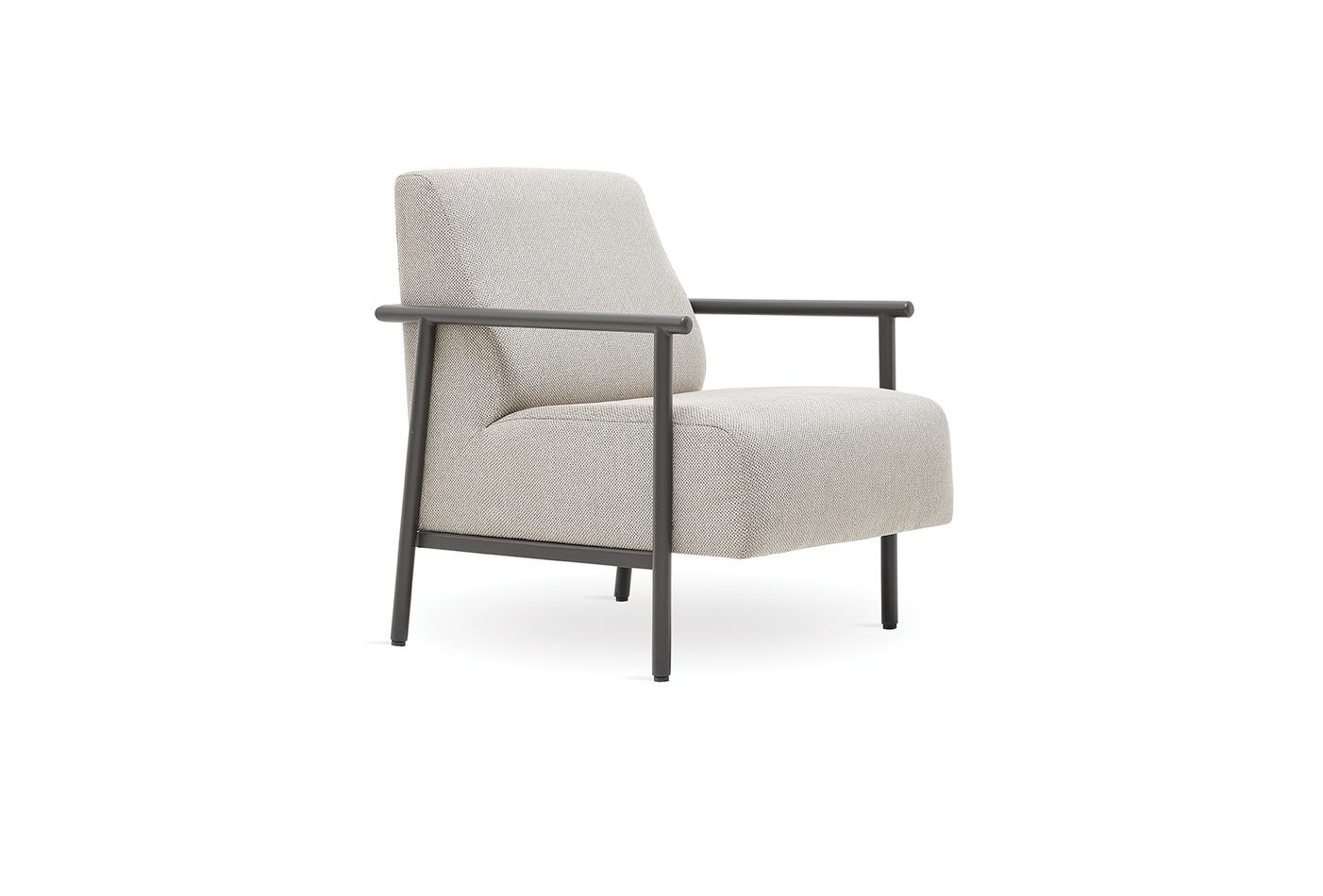 Berta Fauteuil Linnen geweven Beige - foto 3