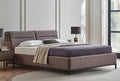 Riga Boxspring met hoofdbord 160x200 cm Grijs