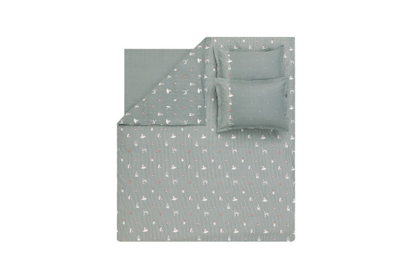 Samba Saliegroen Dekbedovertrekset Tweepersoons