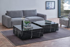 Tosca Salontafel Zwart 90x35 - foto 3