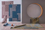 Diagram Vloerkleed Blauw Grijs 160x230 - foto 6