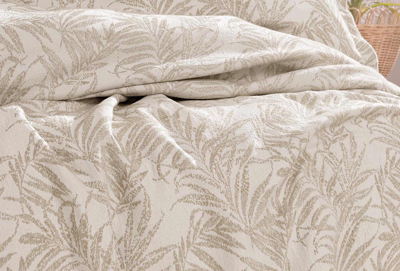 Agape Beige Bed Sprei Eenpersoons - foto 6