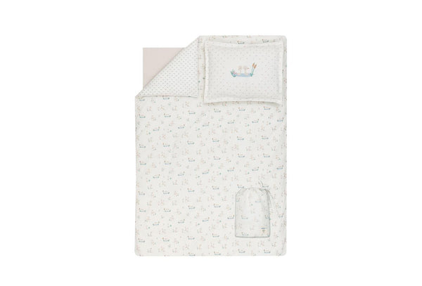Boone Beige Dekbedovertrekset