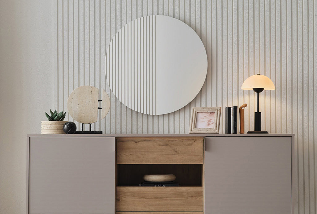 Cante Dressoir Ladekast Spiegel 80x80 cm - foto 4