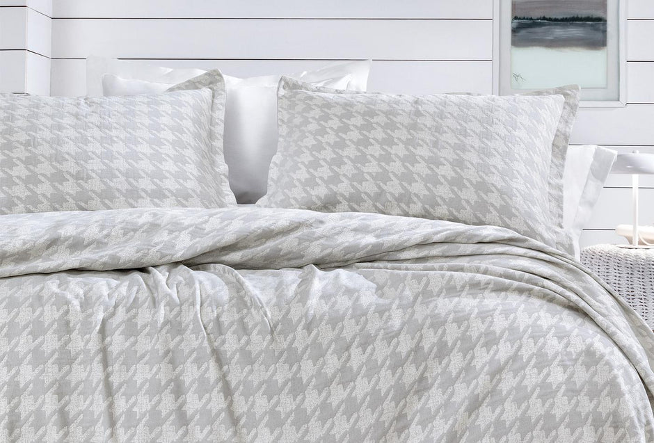 Agie Grijs Bedsprei Eenpersoons