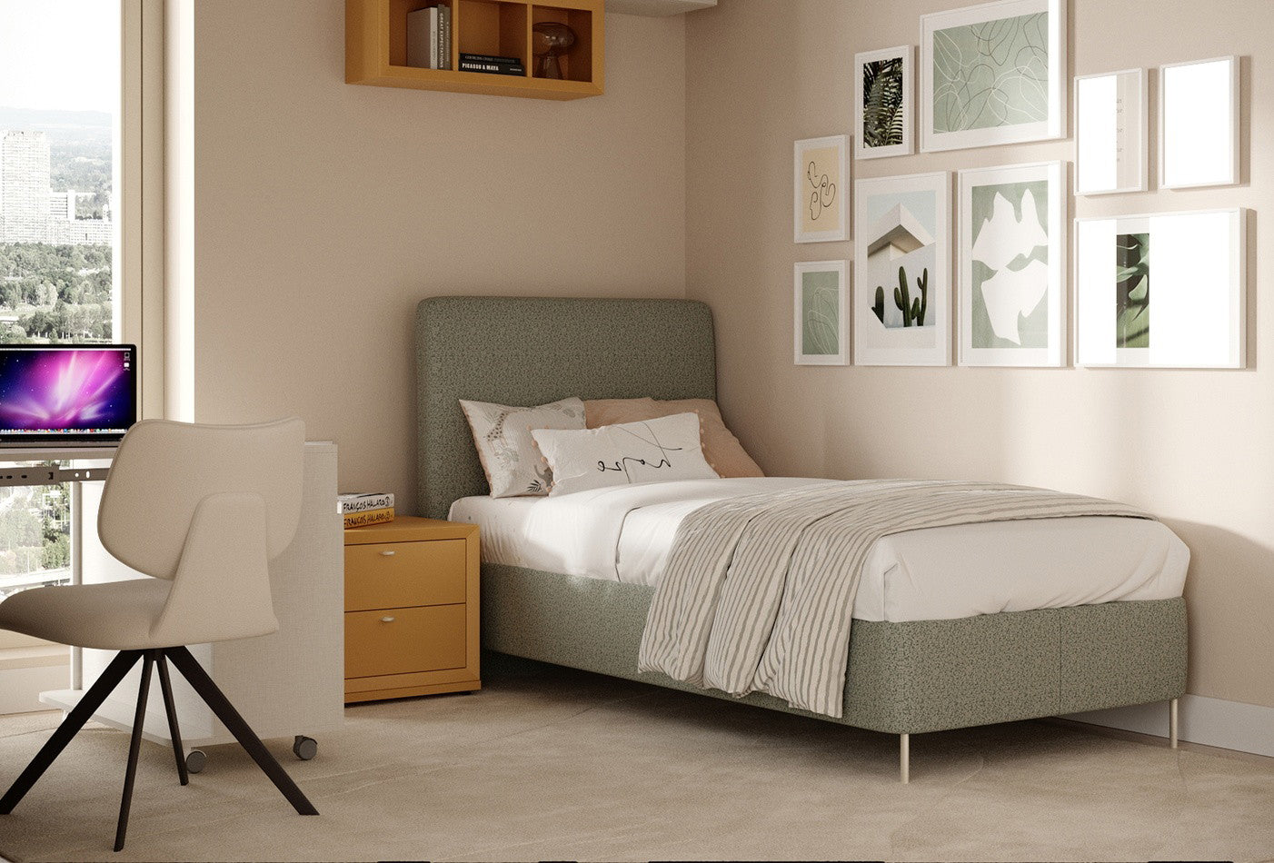 Fit Flex Boxspring met hoofdbord 90x200 - foto 3